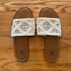 Knit Slide Sandals - Nicole From Target - Sz 7